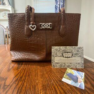 Brighton Kelley Tote Bourbon Brown